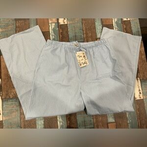 Vine and valley pajama bottoms pant size large nwt